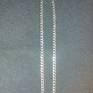 Men's Silver Chain Necklace